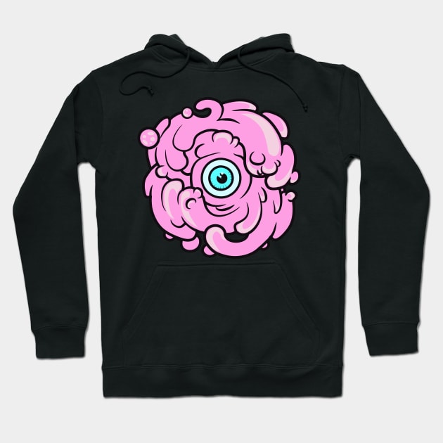 Eye Pink Hole Hoodie by EYECATC